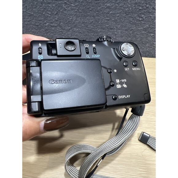 Canon Powershot G1 3.3MP Digital Camera With 128 MB Memory Card, Silver - Tested - Picture 8 of 16